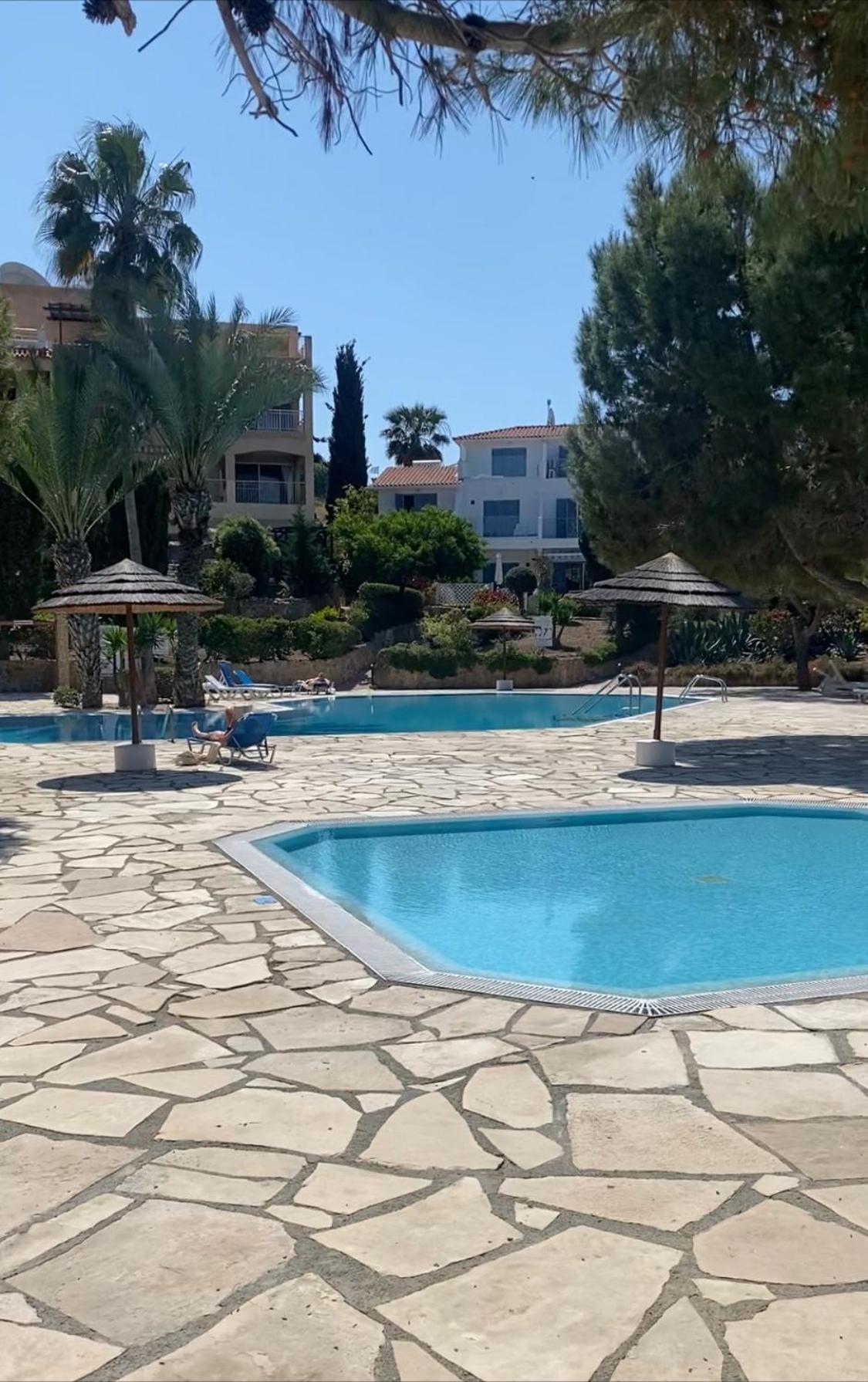 Newly Renovated- Regina Gardens 1, Venus Beach 500 M, Sea&Sunsets View, License Ooo7141 Paphos Ngoại thất bức ảnh